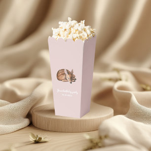 Whimsical Woodland Deer Birthday Popcorn  Favour Box