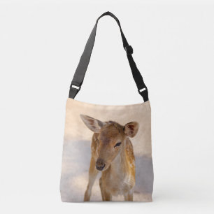 Whimsical Woodland Deer Photography Crossbody Bag
