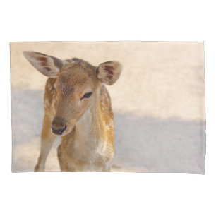 Whimsical Woodland Deer Photography Pillowcase