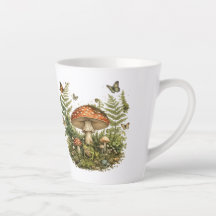 Whimsical Woodland Frog & Mushroom Mug | Cottageco