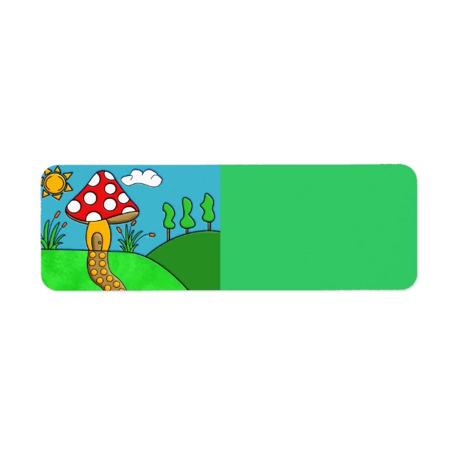 Whimsical Woodland Fungi Art (Front)