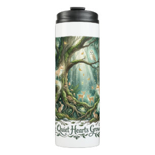 Whimsical Woodland Nature Décor Thermal Tumbler
