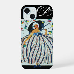 WHIMSICAL YOUNG GIRL MONOGRAM / Beauty Fashion iPhone 15 Case