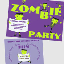 Whimsical Zombie Party Halloween Party