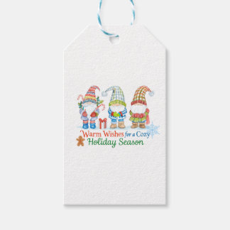 Whimsicale wishes for cozy holiday season gift tags