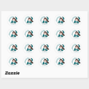 Whimsically Writ Logo Stickers