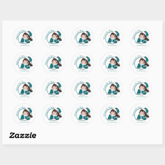 Whimsically Writ Logo Stickers