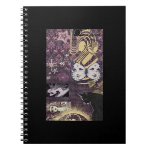 Whimsigoth Aesthetic Oversized Notebook