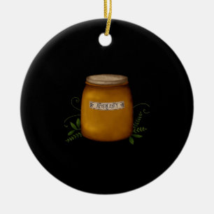 Whimsigoth Apothecary Jar Ceramic Tree Decoration