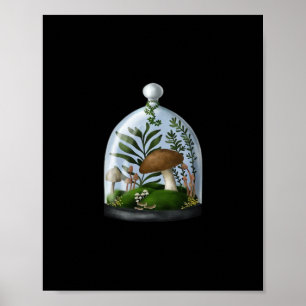 Whimsigoth Apothecary Terrarium Poster