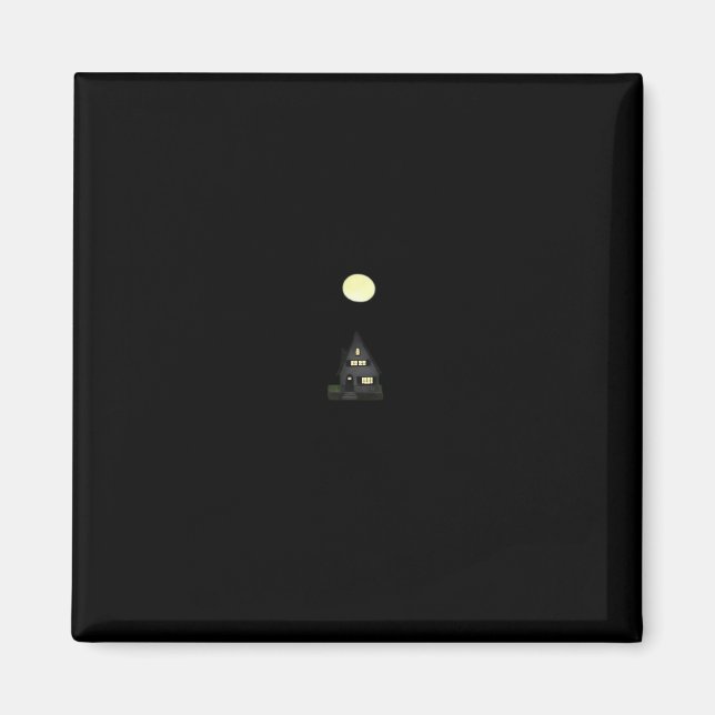 Whimsigoth Autumn Cottage Oversized Magnet (Front)