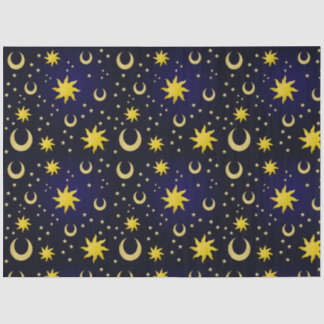 Whimsigoth Celestial Suns, Moons, & Stars Tissue Paper