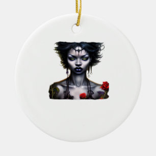 Whimsigoth Classic Magic Ceramic Tree Decoration