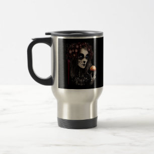Whimsigoth – Classic Moons and Haunted Gardens Travel Mug