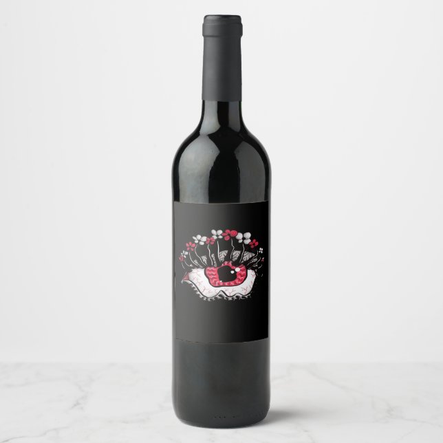 Whimsigoth Classic – Vintage Design Wine Label (Front)