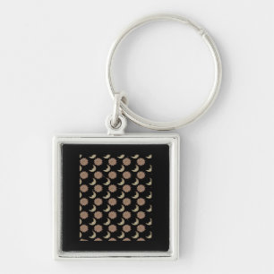Whimsigoth Clouds Graphic Key Ring