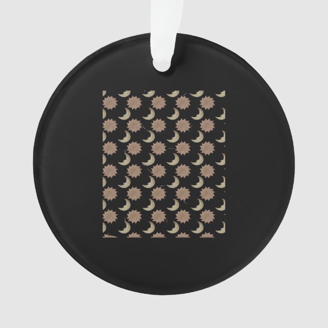 Whimsigoth Clouds Graphic Ornament (Front)