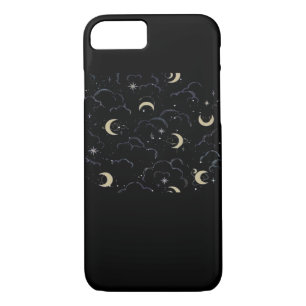 Whimsigoth Clouds Sun Moon Witchy Case-Mate iPhone Case