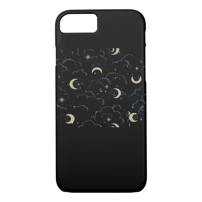 Whimsigoth Clouds Sun Moon Witchy Case-Mate iPhone Case (Back)