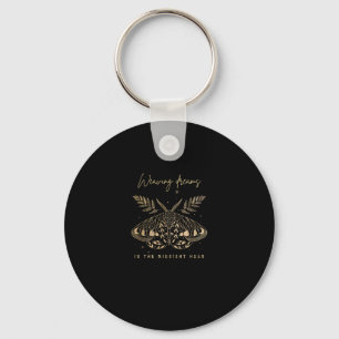 Whimsigoth Cottagecore Goblincore Mystical Moth Go Key Ring