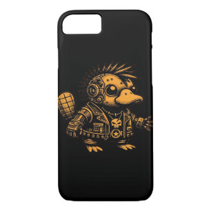 Whimsigoth Cyborg Platypus Vintage Art Design Case-Mate iPhone Case