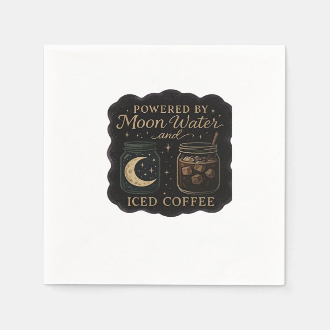 Whimsigoth Fantasy – Mystical Forests, Moons & Mag Napkin (Front)