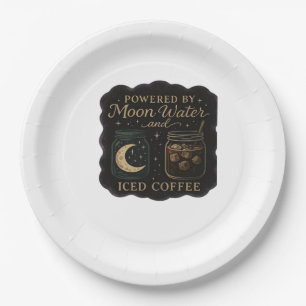 Whimsigoth Fantasy – Mystical Forests, Moons & Mag Paper Plate