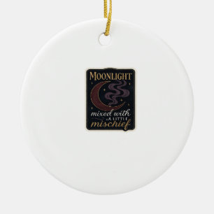 Whimsigoth Fantasy Mystical Forests, Moons & Magic Ceramic Tree Decoration