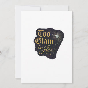 Whimsigoth Fantasy Mystical Forests, Moons & Magic Holiday Card