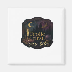 Whimsigoth Fantasy Mystical Forests, Moons & Magic Magnet