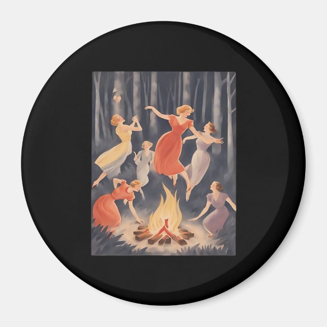 Whimsigoth Goth Wall Art 90s Decor HECKINFAROUT Au Magnet (Front)