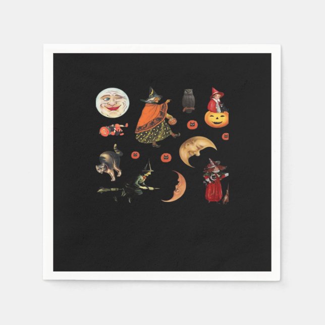 Whimsigoth Halloween Pack Classic Napkin (Front)