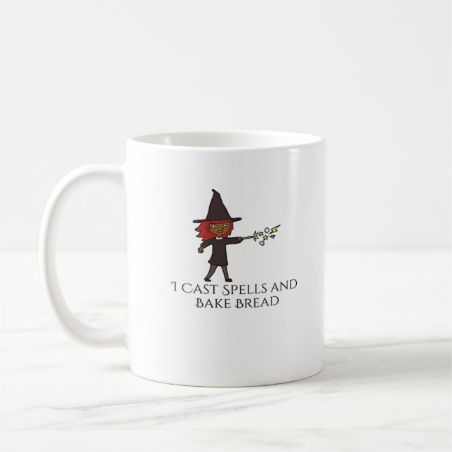 Whimsigoth Ink – Mystical Forests, Moons & Magic A Coffee Mug (Left)