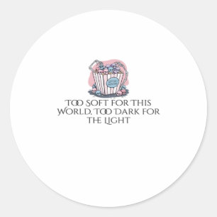 Whimsigoth Ink – Mystical Forests, Moons & Magic C Classic Round Sticker