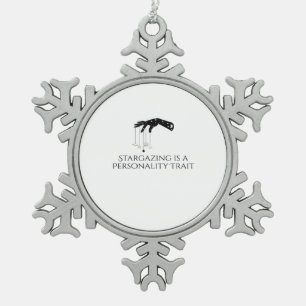 Whimsigoth Ink – Mystical Forests, Moons Magic Cla Snowflake Pewter Christmas Ornament