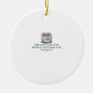 Whimsigoth Ink – Mystical Forests, Moons & Magic E Ceramic Tree Decoration