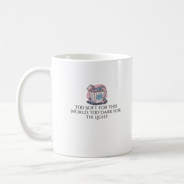 Whimsigoth Ink – Mystical Forests, Moons & Magic E Coffee Mug (Left)
