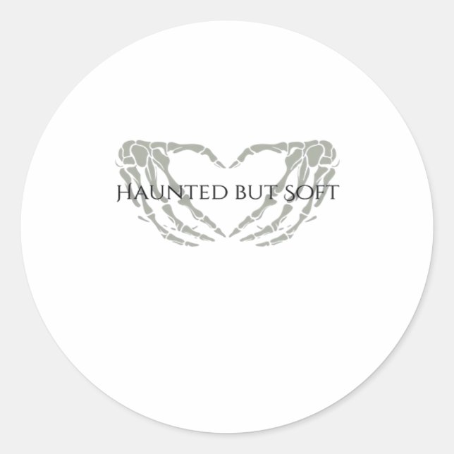 Whimsigoth Ink – Mystical Forests, Moons & Magic F Classic Round Sticker (Front)