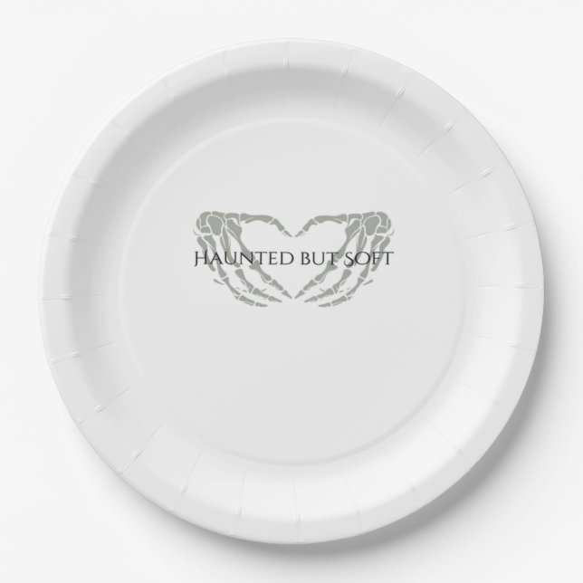 Whimsigoth Ink – Mystical Forests, Moons & Magic F Paper Plate (Front)