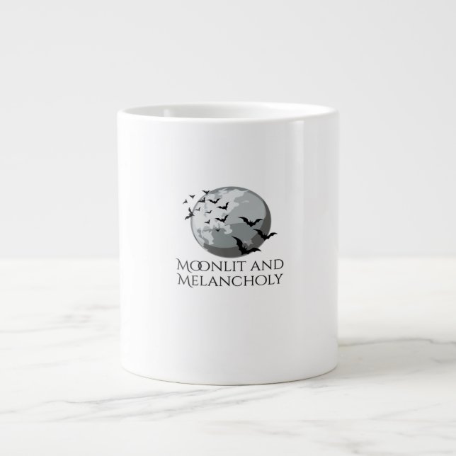 Whimsigoth Ink – Mystical Forests, Moons & Magic M Large Coffee Mug (Front)