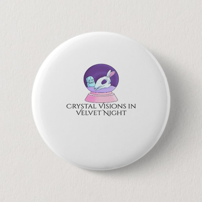 Whimsigoth Ink – Mystical Forests, Moons & Magic R 6 Cm Round Badge (Front)