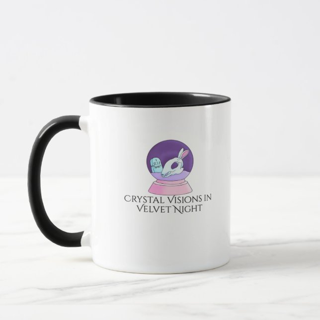 Whimsigoth Ink – Mystical Forests, Moons & Magic R Mug (Left)
