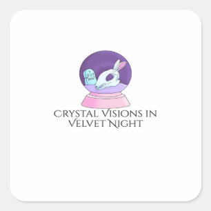 Whimsigoth Ink – Mystical Forests, Moons & Magic R Square Sticker