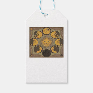 Whimsigoth Moon Classic Gift Tags