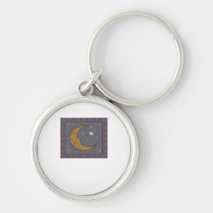 Whimsigoth Moon Classic Key Ring