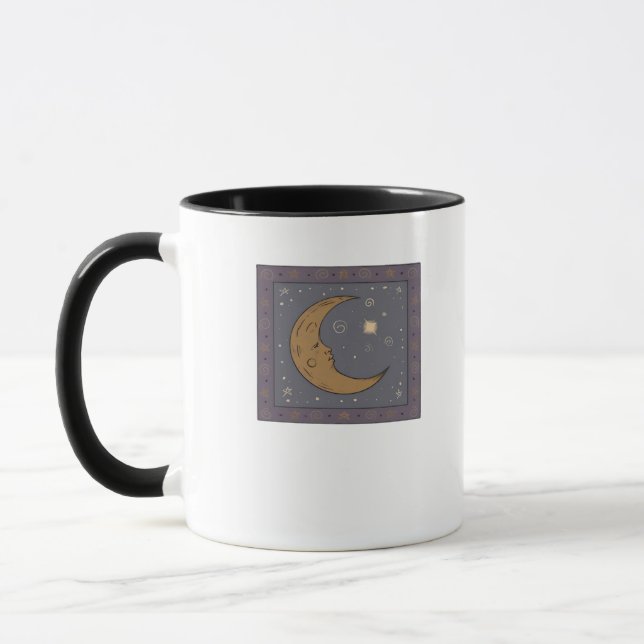Whimsigoth Moon Classic Mug (Left)