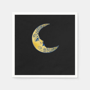 Whimsigoth Moon Napkin