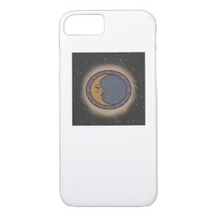 Whimsigoth Moon Print Case-Mate iPhone Case