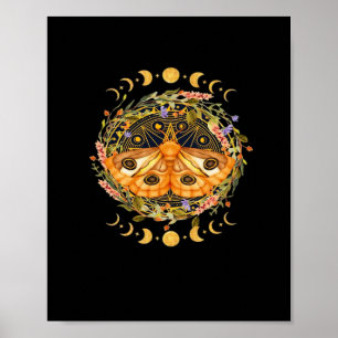 Whimsigoth Moth Classic Poster