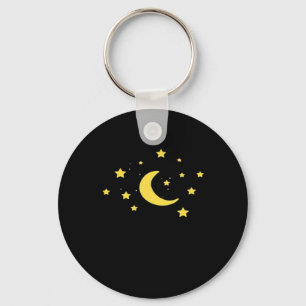 Whimsigoth Night Sky Sun Moon Witchy Key Ring